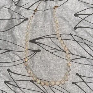 Elegant Opal Beaded Necklace